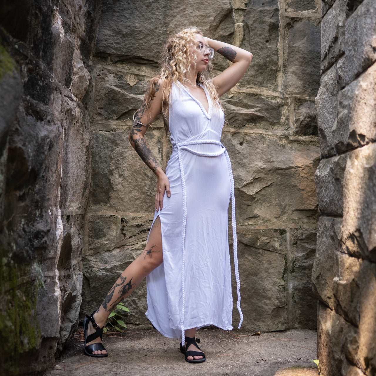 Fae Ceremonial Halter Dress