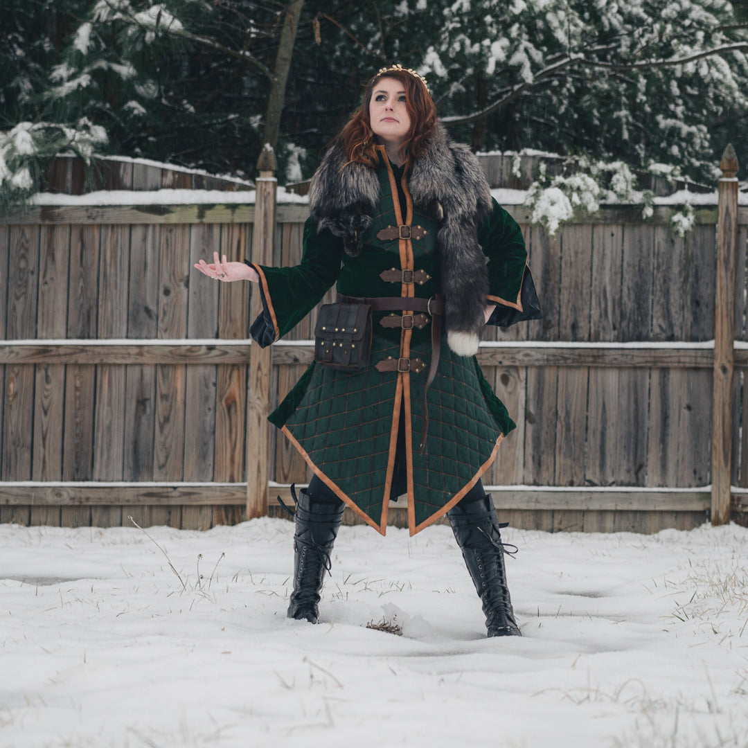 Bramblewood Battle Dress - Dragonseye Green XS Bramblewood Battle Dress - Dragonseye Green XS