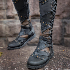 Men's Bramblewood Boots - Classic Black And Bramblewood Brown