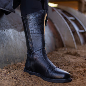 Men's Deadlands Boots - Black and Dragonskin