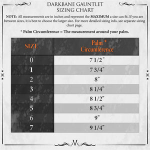 Darkbane Gauntlets - Classic Black