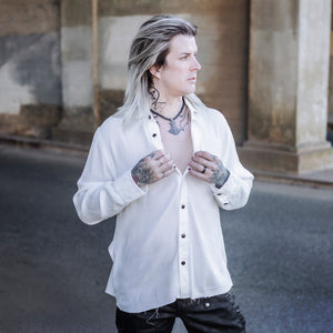 Outrider Button Up Shirt - White
