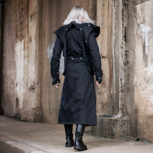 Stampede Duster - Black, Size XL