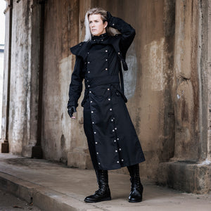 Stampede Duster - Black, Size XL
