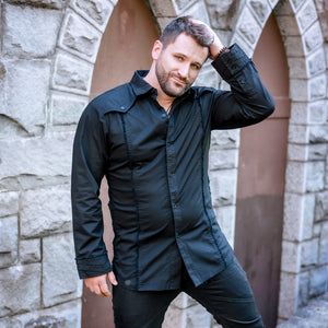 Valiant Button Up - Black