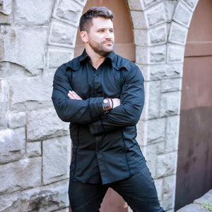 Valiant Button Up - Black