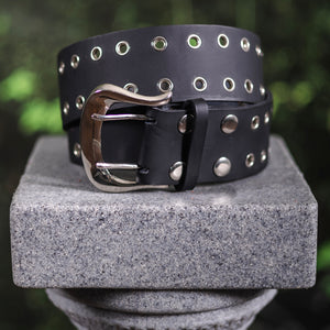 2 Row Belt Sample - No Buckle, Size Small