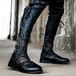 Men's Bramblewood Boots - Classic Black And Bramblewood Brown