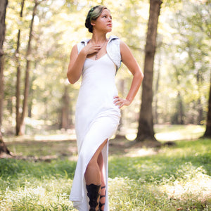 Summoner's Gown - White, Size 2X