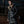 Men's Warlock Coat - Antique Black with Tan Fur
