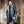 Men's Warlock Coat - Antique Black with Tan Fur