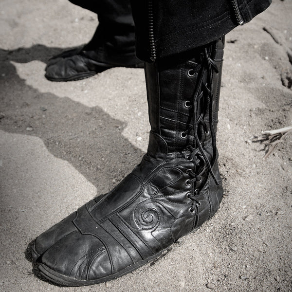 Men's Spiral Tabi - Classic Black