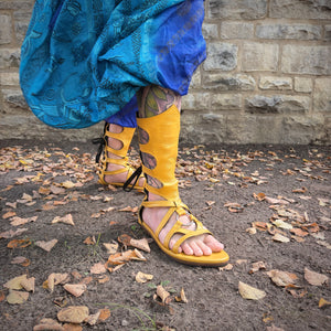 Women's Aethervale Leather Gladiator Sandal - Special Order
