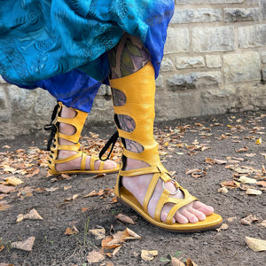 Women's Aethervale Leather Gladiator Sandal - Special Order