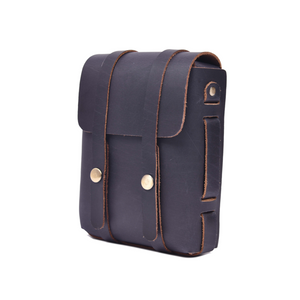 Highperch Leather Pouch - Purple