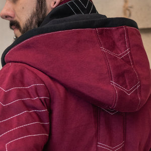 Skyfall Coat 2024 Edition - Burgundy