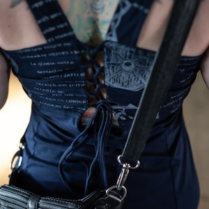 Shieldmaiden Maxi Dress - Navy Blue
