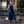 Shieldmaiden Maxi Dress - Navy Blue
