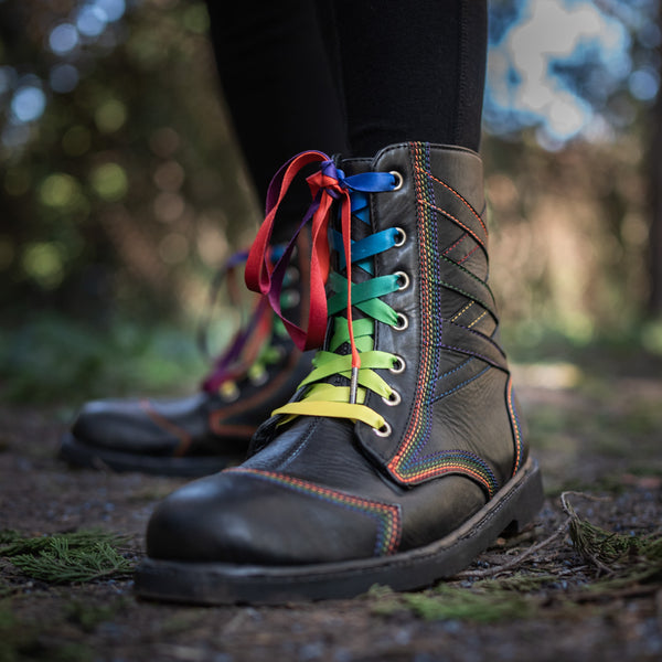 Men's Progress Leather Low Boots - Wide Sole - Special Order