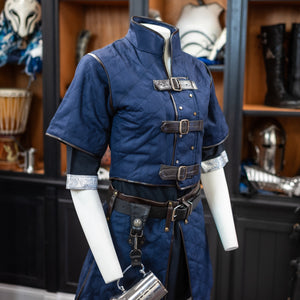 Bramblewood Crop Vest - Navy Blue