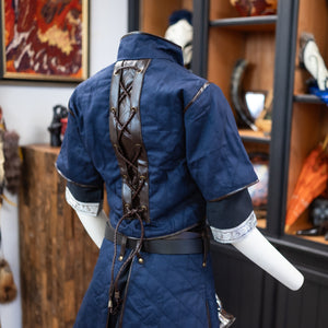 Bramblewood Crop Vest - Navy Blue