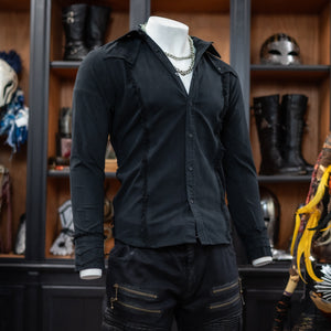 Valiant Button Up - Black