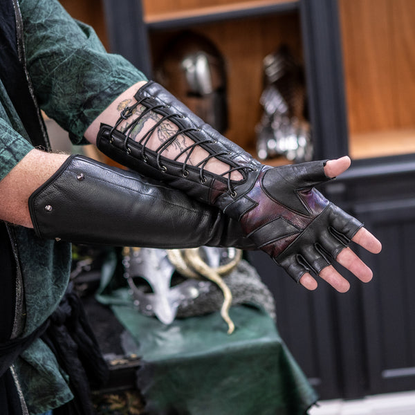 Razorpine Fingerless Gauntlets - Giantsblood