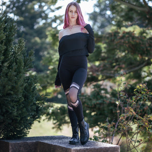 Armor Plate Leggings - Black