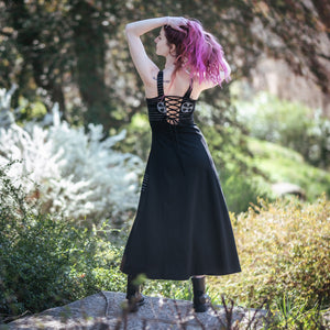 Shieldmaiden Maxi Dress - Black