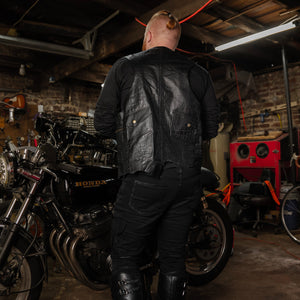 Striker Vest - Black Dragonskin, Size XS