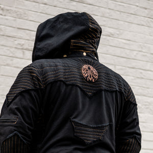 Marauder Long Coat - Black