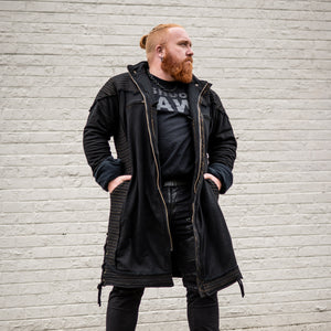 Marauder Long Coat - Black