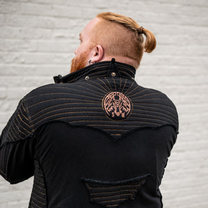 Marauder Long Coat - Black