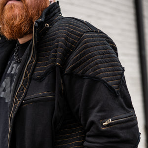 Marauder Long Coat - Black