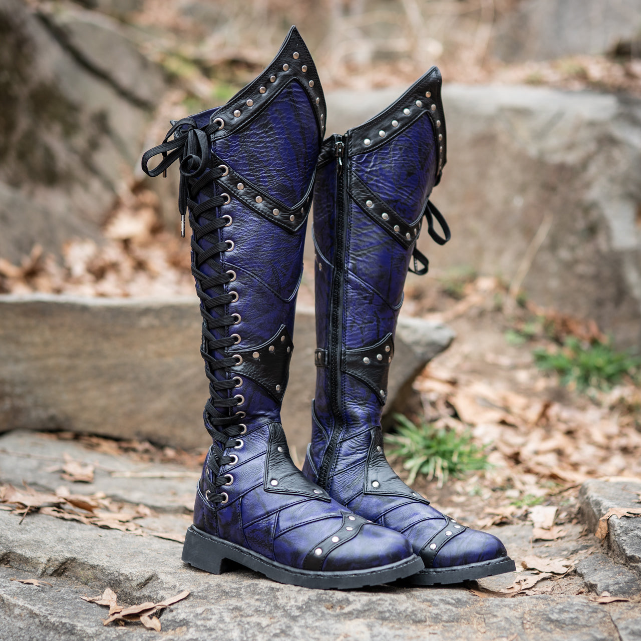 Men's Bramblewood Boots - Nightshade Purple and Classic Black
