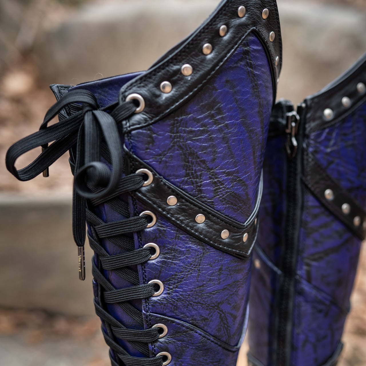 Men's Bramblewood Boots - Nightshade Purple and Classic Black