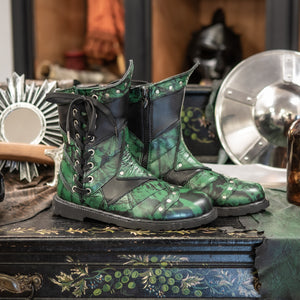 Men's Bramblewood Low Boots - Dragonseye Green with Classic Black