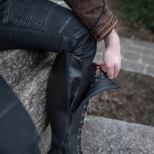 Men's Ares Knee-High Boots - Classic Black