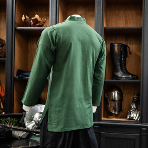 Men's Renaissance Tunic - Dragonseye Green