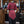 Aslaug Tunic - Red with Black Trim, Size Small