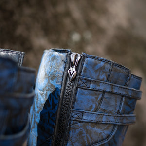Women's Rampart Leather Boots - Azurinth Blue