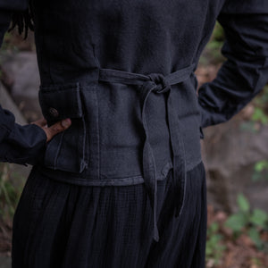 Fitted Men's Noble Vest - Black