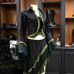 Baroness Ruffle Coat