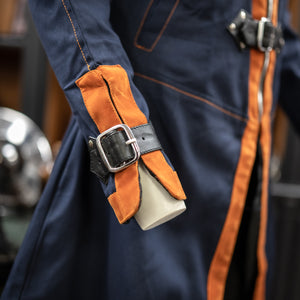 Blacktide Jacket - Navy & Orange