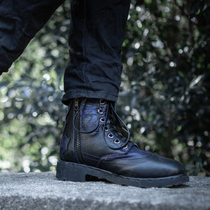 Women's Heartseeker Low Boots - Classic Black and Nightshade Purple