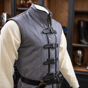 Bramblewood Long Vest - Grey
