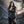 Yin Vest - Classic Black w/ Black Fur, Size Large