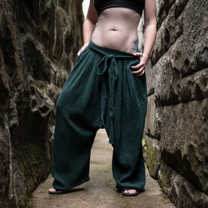 Brighthall Harem Pants - Dragonseye Green