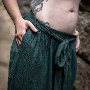 Brighthall Harem Pants - Dragonseye Green