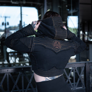 Warscout  Crop Jacket - Weathered Black
